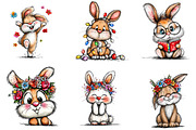Cute Cartoon-Easter Clip-art Png, an Illustration by CreationArt (Thumbnail 2 of 6)