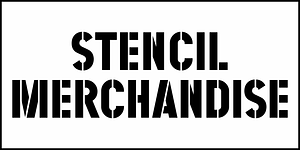 Stencil Merchandise JNL