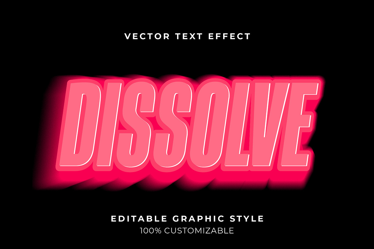 Neon Glow Shadow Text Effect