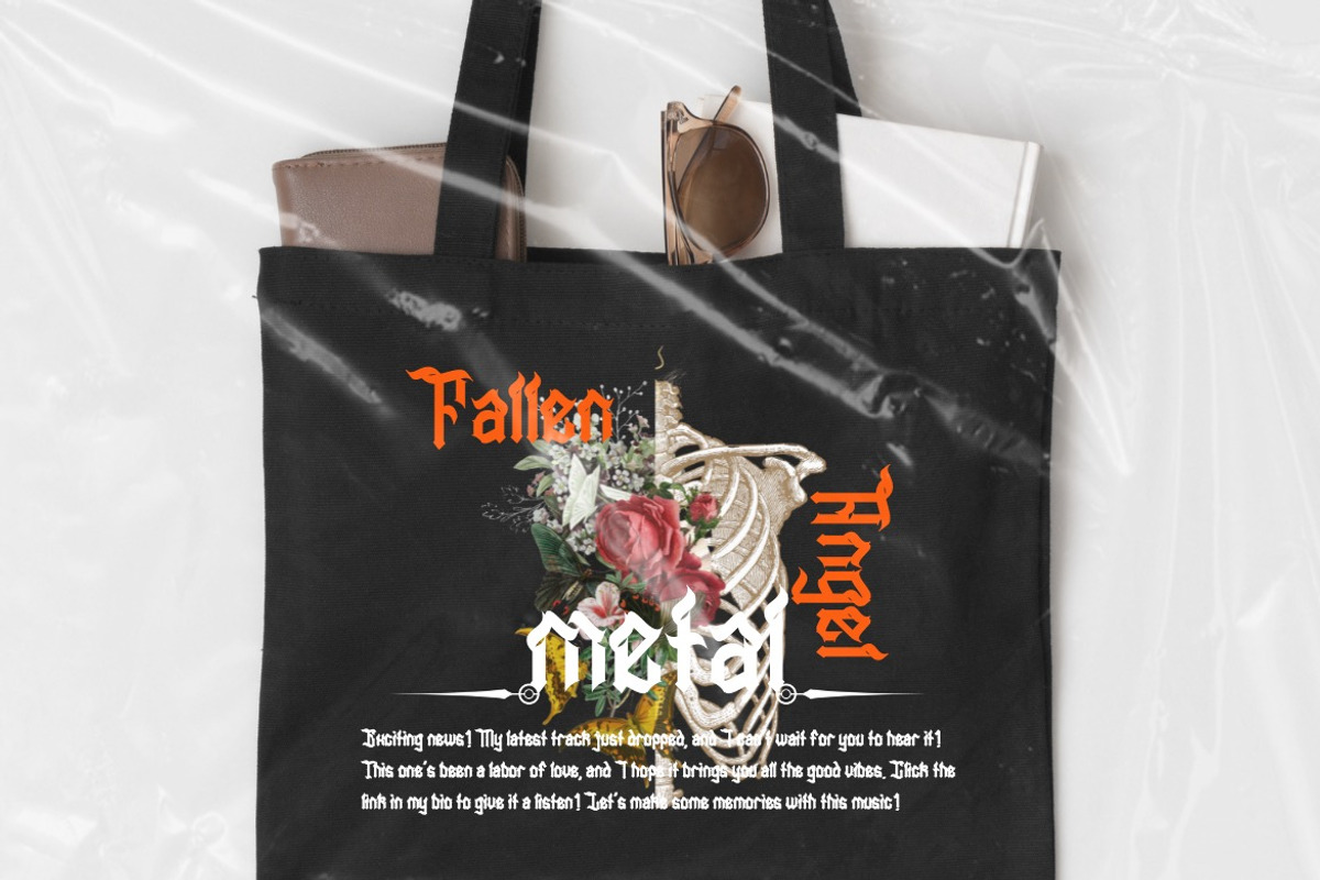 Saxterun - Display Blackletter Font, a Blackletter Font by Dhabee (Photo 9 of 17)