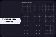 110 Cyberpunk NHD 01, a Brush Add-On by Nan'Heidi (Thumbnail 6 of 8)