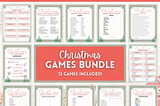 Christmas Games BUNDLE - 13 games!, a Templates & Theme by Templatables (Thumbnail 1 of 11)