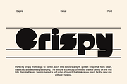 Gagire - Snack Food Brand Font, a Sans Serif Font by Pandeka Studio (Thumbnail 8 of 9)