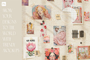 AESTHETIC MOODBOARD | mockup kit, a Product Mockup by yuliyuri.studio (Thumbnail 4 of 15)
