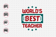 Teacher typographic quotes design., a Graphic by Uniquesvg99 (Thumbnail 7 of 21)