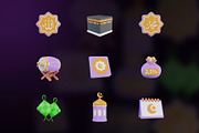Ramadan 3D Icon, an Object Graphic by Artnivora.Std (Thumbnail 4 of 4)