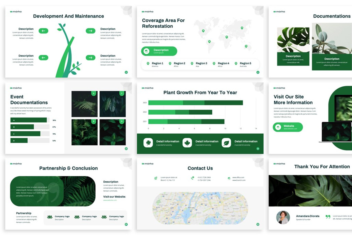 Morha - Nature Keynote Template, a Presentation Template by SlideFactory (Photo 4 of 4)