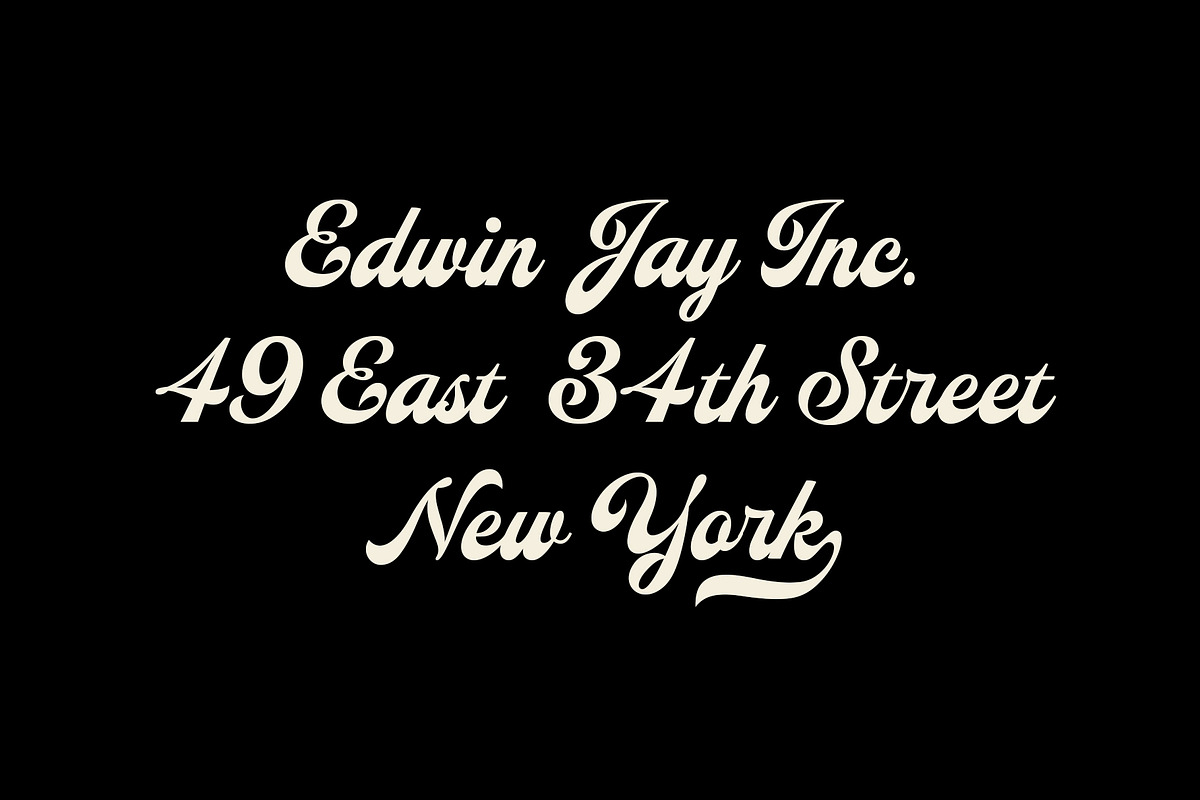 ED Torinella - Vintage Script Font, a Script Font by Emyself Design (Photo 8 of 10)