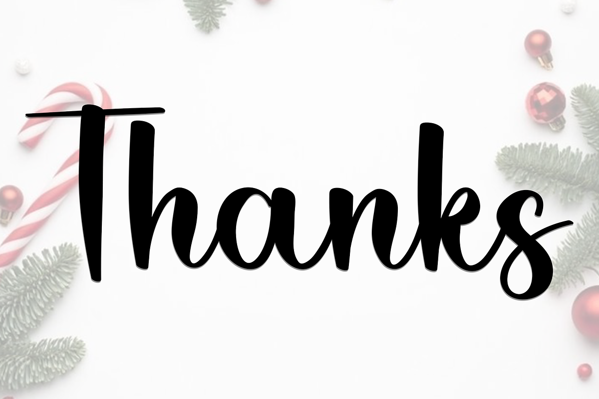 Season Christmas, a Handwritten Font by InermediaSTUDIO (Photo 7 of 8)