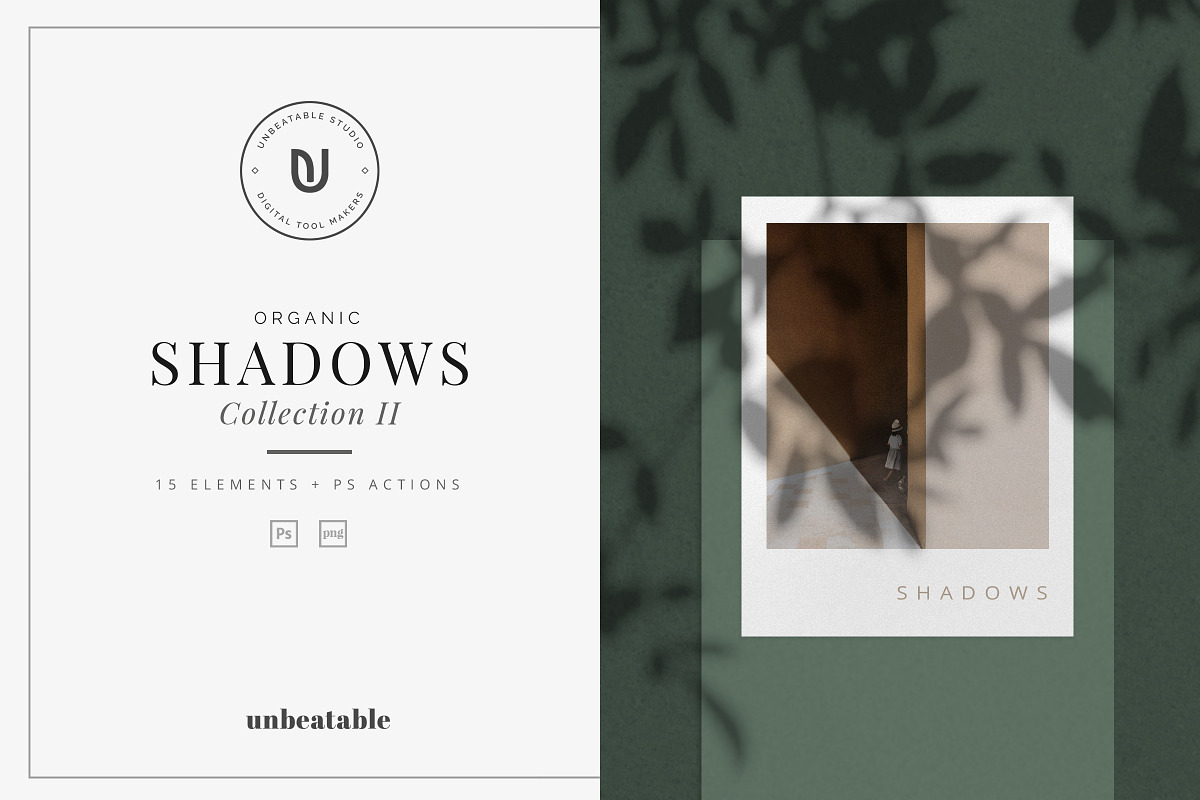 Organic Shadows Effect Collection II, a Product Mockup by The Iconic (Photo 1 of 8)