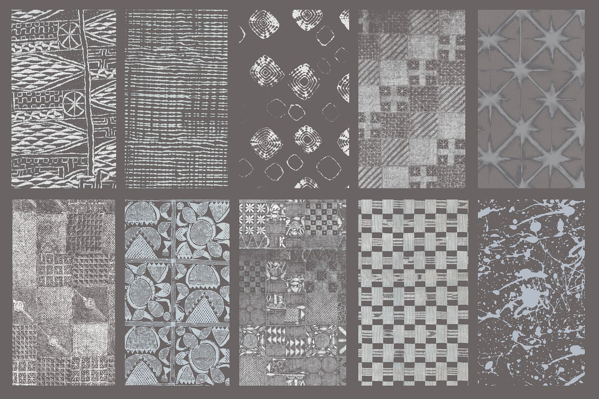 vintage fabric seamless pattern 3, a Pattern Graphic by ARTOZEN DIGITAL (Photo 9 of 10)