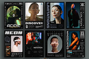 Cyber Posters, a Design Template by Studio Dusk (Thumbnail 2 of 7)
