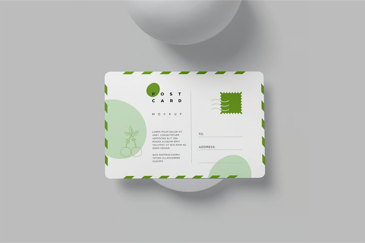 6 x 4 Inches Postcard Mockups, an Advertising Mockup by megostudi0 (Photo 2 of 6)