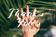 Thalline - Classic Script Font, a Script Font by Dhabee (Thumbnail 13 of 15)