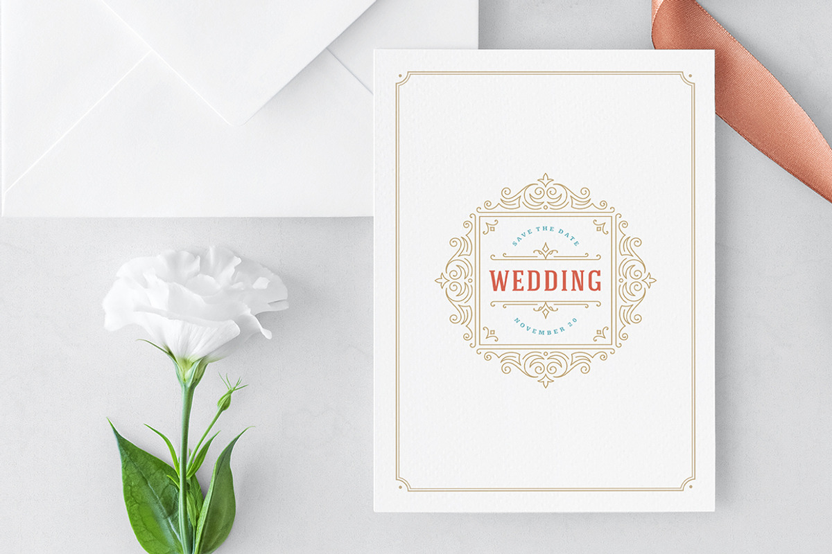 18 Wedding Logos and Badges, a Branding & Logo Template by Vasya Kobelev (Photo 13 of 14)