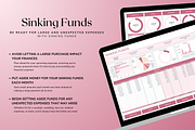 Ultimate Monthly Budget - Red, a Templates & Theme by The Creative Plans co (Thumbnail 6 of 10)