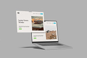 Laptop Screen Website Mockup, a Mockup by lamorastudio (Thumbnail 5 of 11)