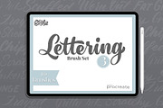 Procreate Lettering Brush Pack 3, a Brush Add-On by Cynlop Ink (Thumbnail 1 of 10)