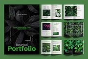 Botanical Portfolio Design, a Magazine Template by ContestDesign (Thumbnail 1 of 3)
