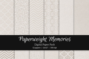 Patterned Paper Forget Me Not