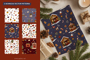 Cozy Christmas – Vector Clipart, a Seasonal Illustration by Jenny Quince (Thumbnail 5 of 14)