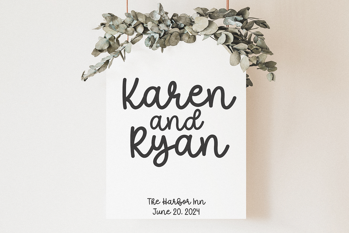 Spring Garden | Cute Script Font, a Script Font by KA Designs (Photo 7 of 10)