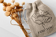 Minimalistic Line Flowers & Leaves, a Decorative Illustration by La Petite Line Art (Thumbnail 7 of 10)