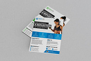 Professional Fitness Health Flyer, a Flyer Template by BrandlyTemplate (Thumbnail 1 of 3)