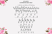 dahlia script, a Script Font by MSG Studio (Thumbnail 10 of 11)