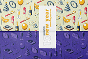 Isometric New Year Seamless Patterns, a Pattern Graphic by oelhoem (Thumbnail 3 of 5)