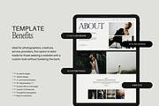 Photography Squarespace 7.1 Template, a Templates & Theme by Studio Witzenhausen (Thumbnail 6 of 11)