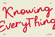 CS Blimie – Handwritten Script Font, a Script Font by Craft Supply Co. (Thumbnail 2 of 8)