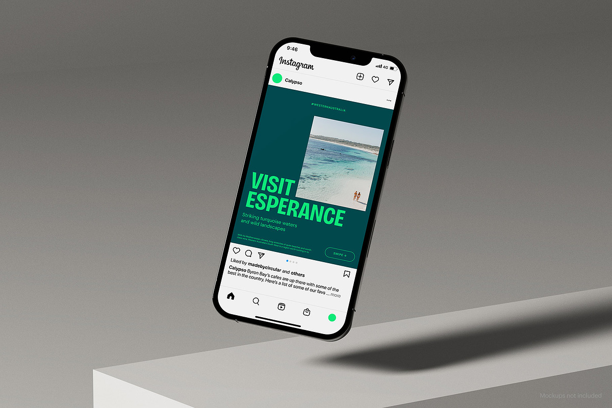 CALYPSO / Instagram Posts, a Social Media Template by Circular (Photo 9 of 13)