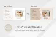 Beige YouTube Branding Kit, a Social Media Template by ShopRShop (Thumbnail 6 of 7)