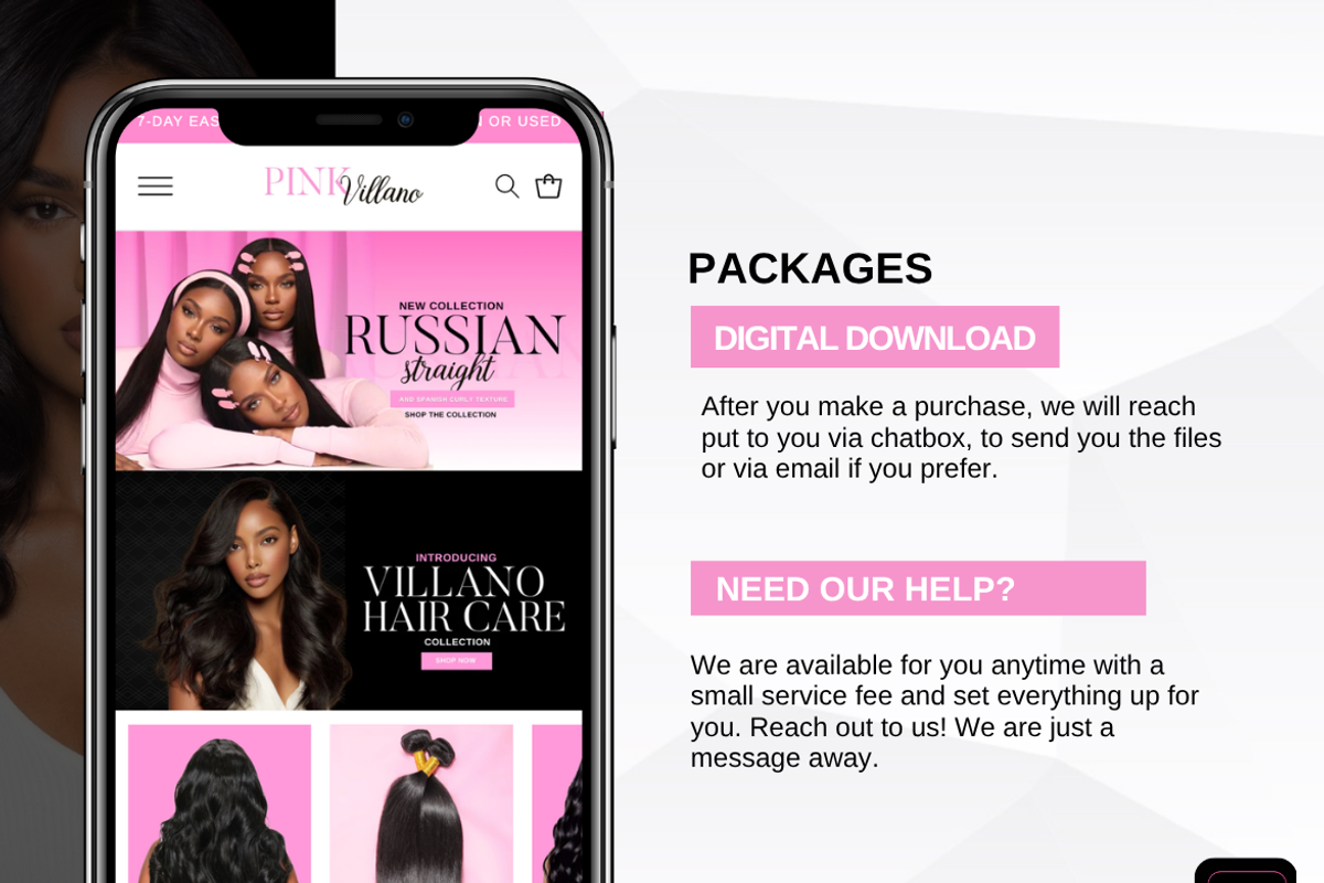 Pink Villano Shopify theme, a Shopify Template by WeBuildBrand (Photo 5 of 5)