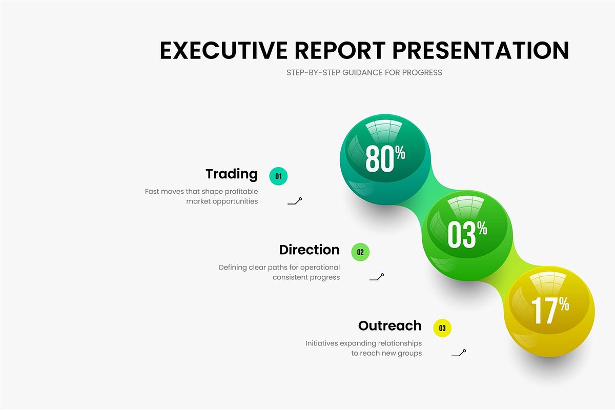 3D Ball Infographic Design Screens, a Presentation Template by provector (Photo 14 of 31)