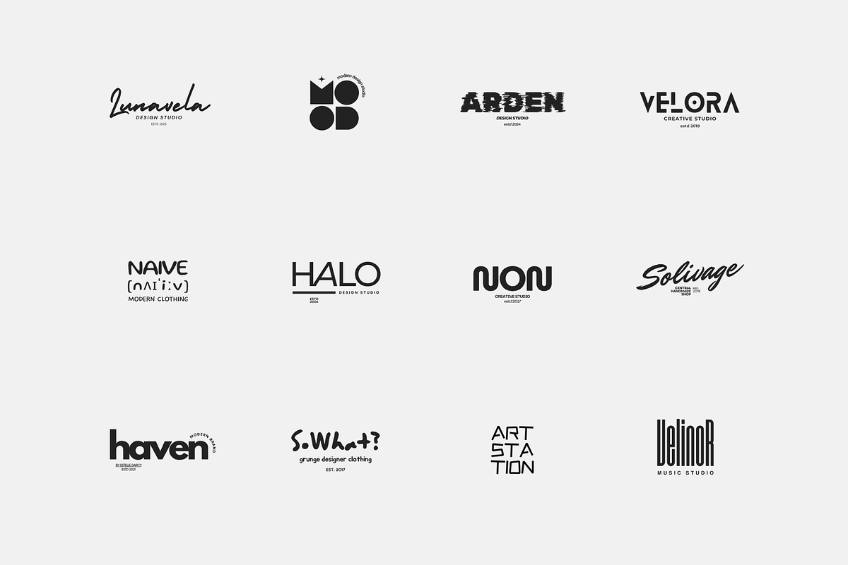 63 Canva Logo Bundle preview 5