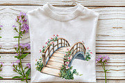Flower Garden Pathway Clipart, an Illustration by Rose Art (Thumbnail 6 of 7)