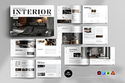 Interior Design Magazine Landscape, a Magazine Template by Spark_Creative (Thumbnail 1 of 13)