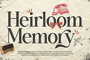 GC Rain Founds - Elegant Retro Serif, a Serif Font by Glyphonic (Thumbnail 6 of 15)