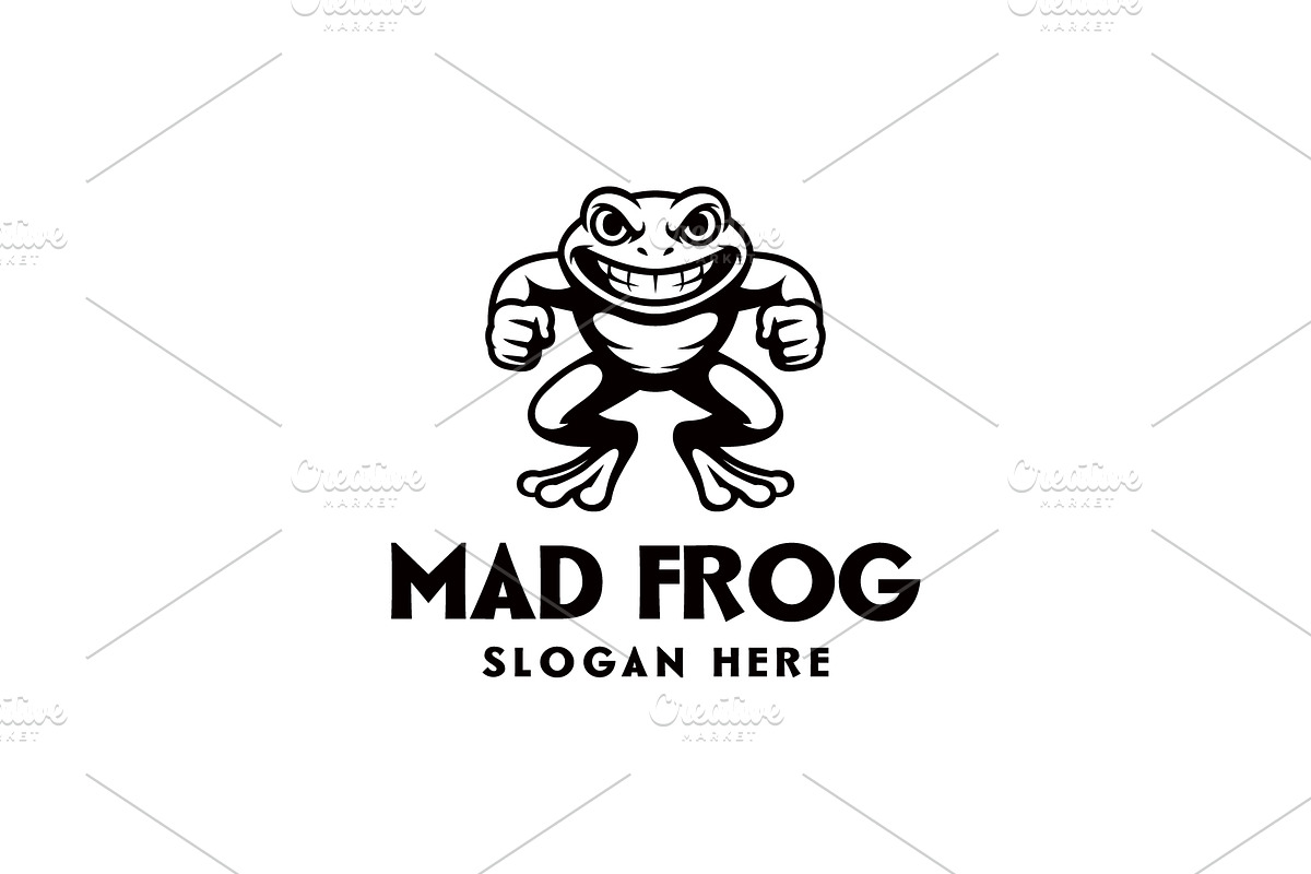 Mad Frog Logo, a Branding & Logo Template by Pixes (Photo 2 of 2)