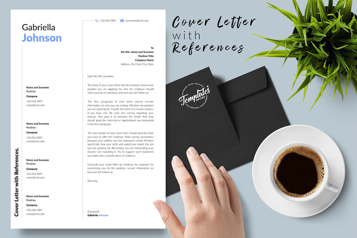 Creative Resume / CV - Gabriella, a Resume Template by Templates Design Co. (Photo 7 of 17)