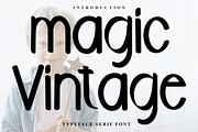 Magic Vintage, a Script Font by InermediaSTUDIO (Thumbnail 1 of 8)