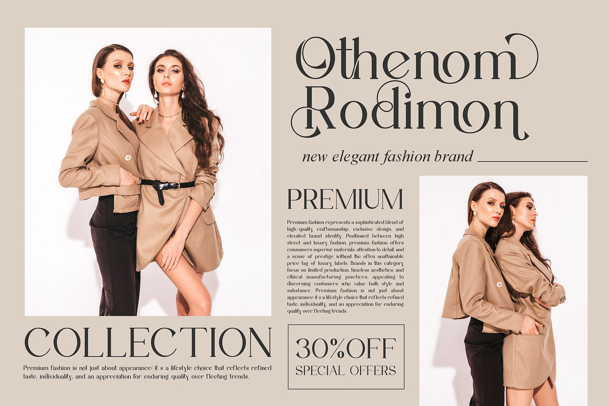 Sayora || Modern Stylish Serif Font, a Serif Font by Ermedia Studio (Photo 3 of 10)