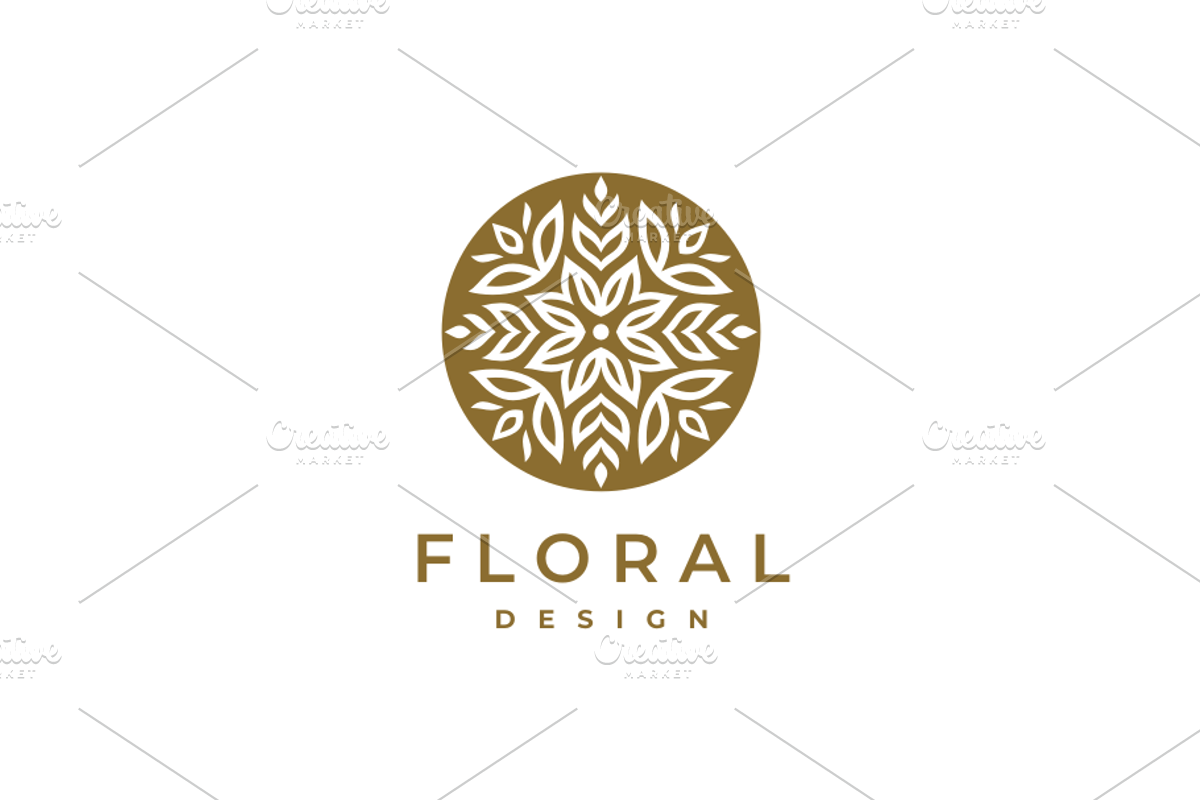 Floral Pattern Logo Design, a Branding & Logo Template by johnkent (Photo 1 of 3)