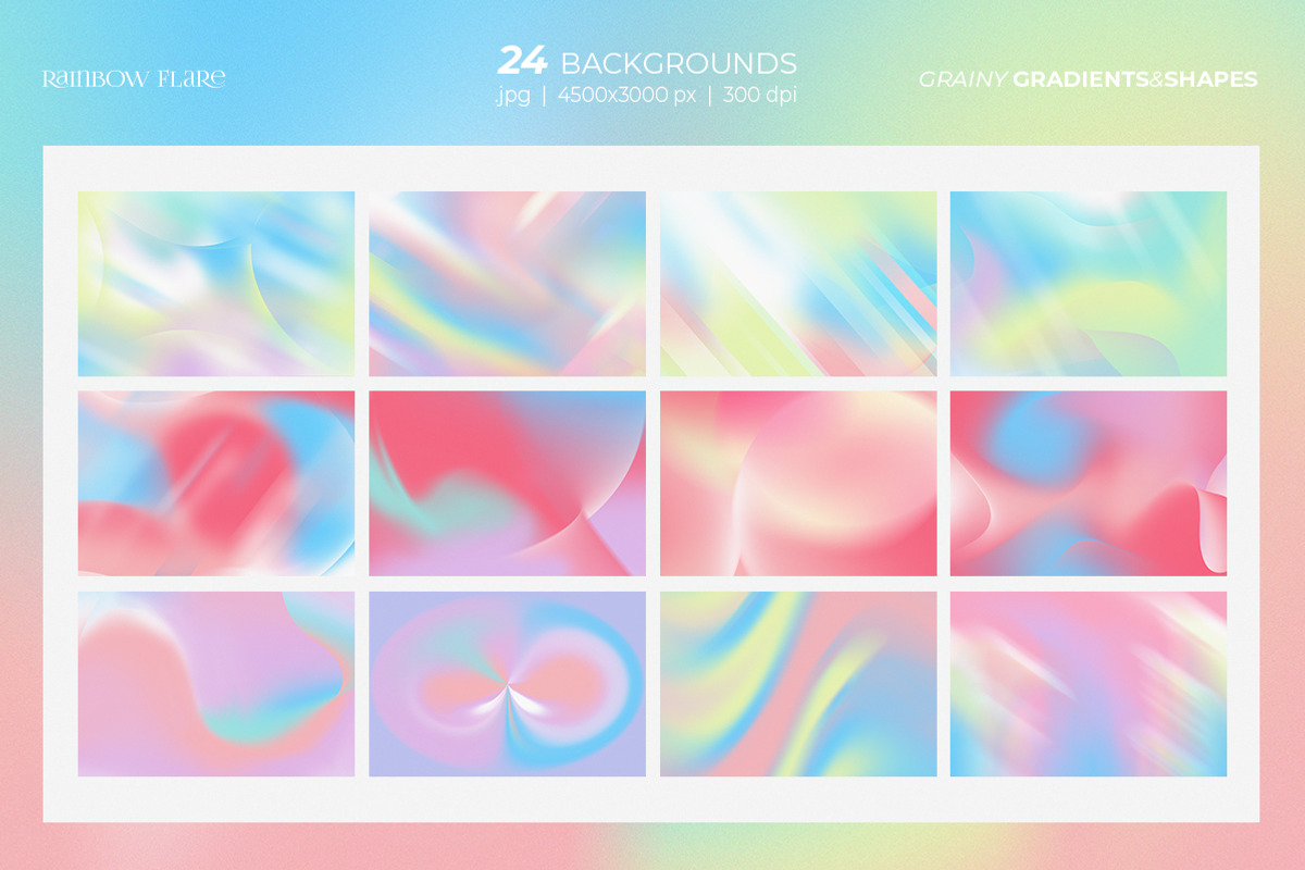 Grainy Gradients & Shapes BUNDLE, an Object Graphic by Julie&Taily (Photo 5 of 59)
