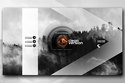 10 Youtube Channel Art Banners vol.2, a Social Media Template by RussGFX (Thumbnail 3 of 12)