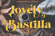 Lovely Bastilla | Retro Serif Font, a Serif Font by MchCrafter (Thumbnail 1 of 18)