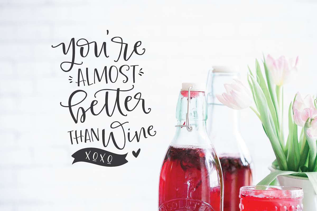 Roseroot Cottage Font Collection preview 4