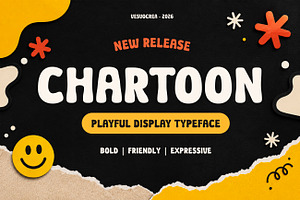 Chartoon - Playful Display Font